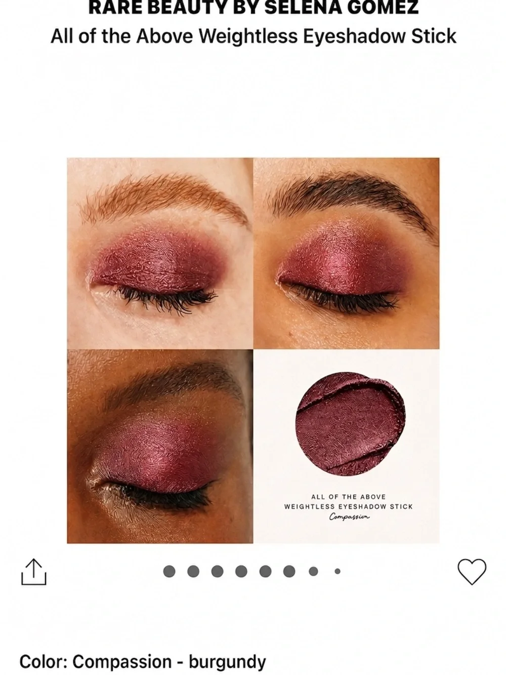 Rare Beauty shade compassion